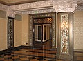 Crystal Ballroom, The US Grant, San Diego, Ca: decorative painting on historical plaster.